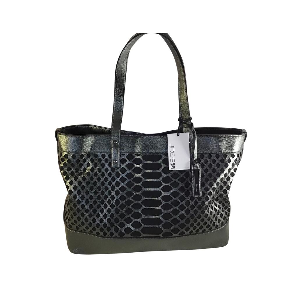 Joe's Jeans Pewter Addison Tote NWT